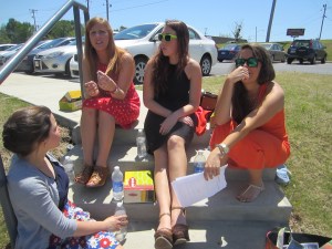 Art teachers lookin' cool. 