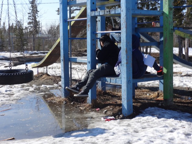 Writing in our journals. Miss A wrote 