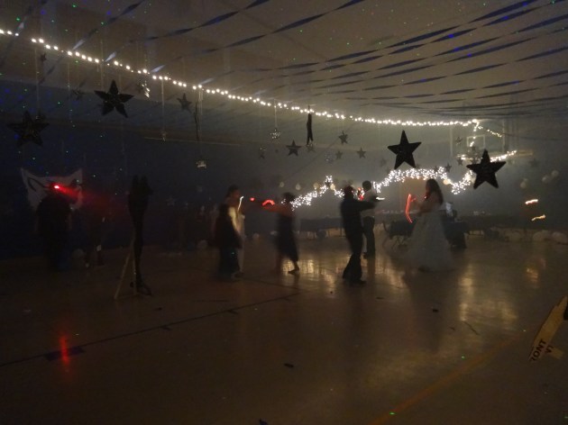 Laser tag was a perfect activity. We had enough stuff that all the kids could play at once.